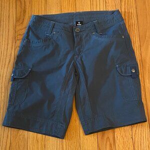 LIKE NEW !!  KUHL Splash 11" Seams Shorts Bermuda Cargo  BLUE